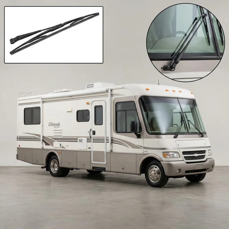 Passenger Side Wiper Blade for Chinook Motor Coach Glacier (2004 - 2006) - 1